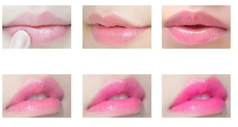 New Batom 99% ALOE VERA Natural Temperature Change Color Jelly Lipstick Long Lasting Moistourizing Nutritious Lip Balm Makeup