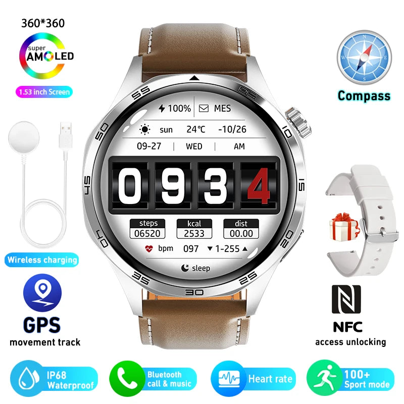 Smart Watch 5 Pro GPS NFC Smartwatch Men And Women