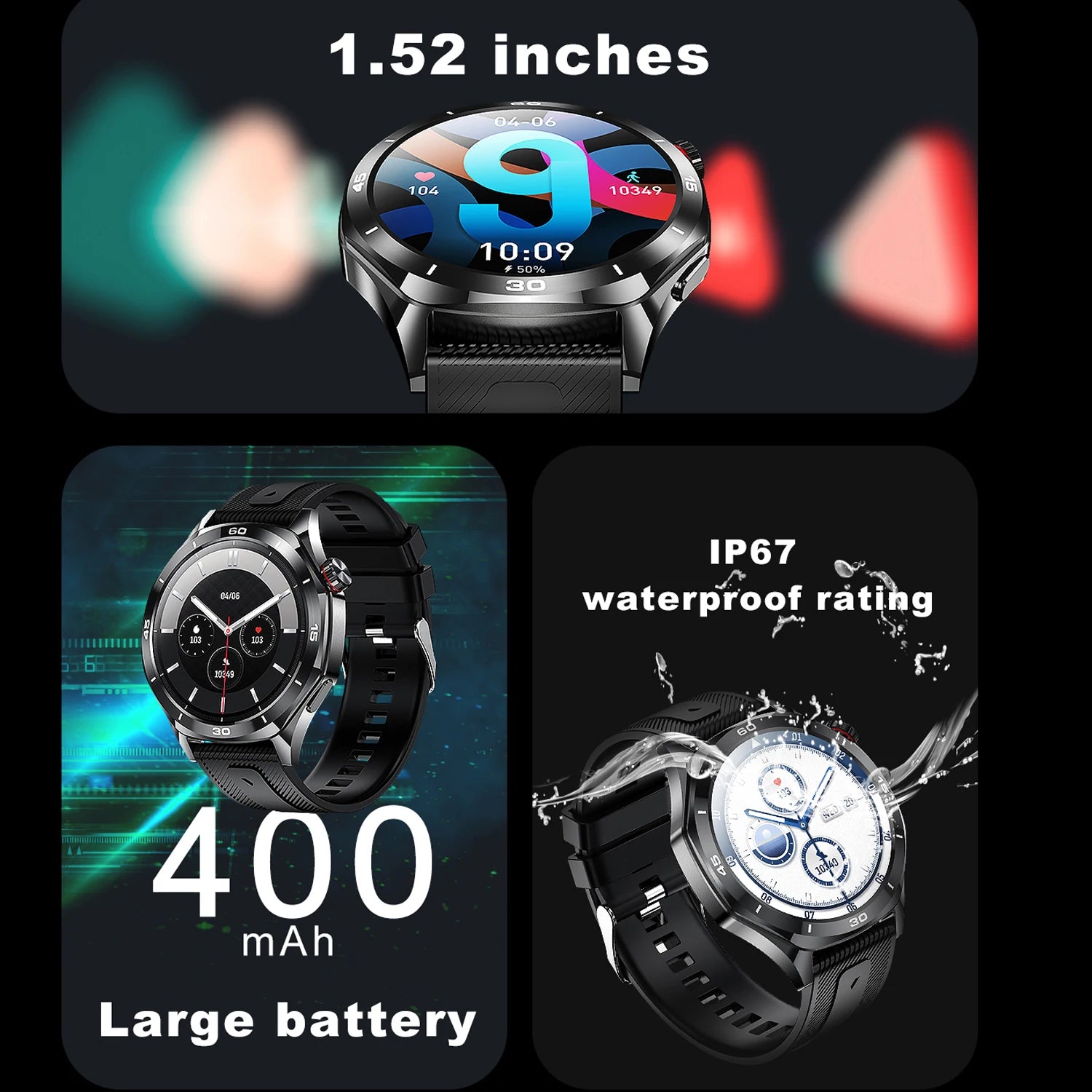 New Smartwatch RollsTime Smart Watch Man HD