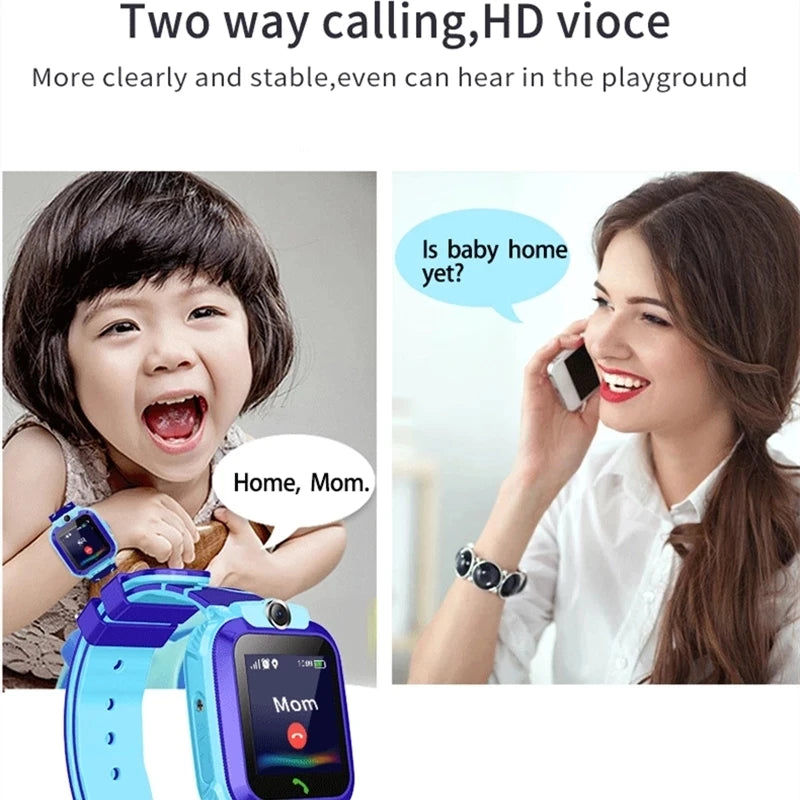 Q12 Children's Smart Watch SOS Phone Watch Smartwatch For Kids