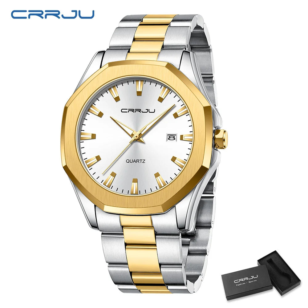 Watches for Men Classic with Date Business Dress Luxury Waterproof