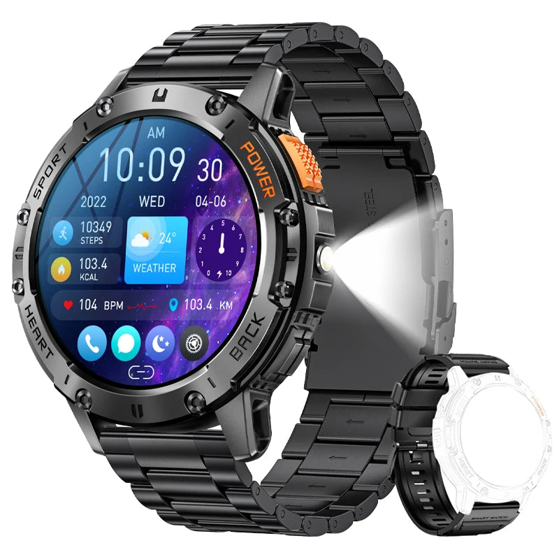 For Android ios New AMOLED Smart Watch