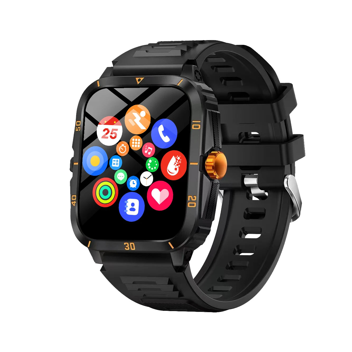 Popular new smartwatch, HD full touch display, wireless calls, message