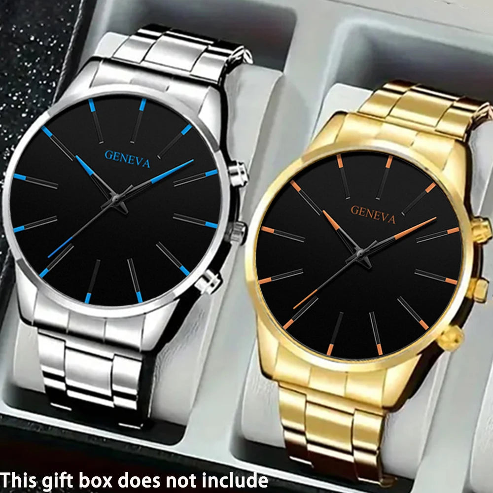 Stylish Men's Quartz Watch, Fashionable Business Men's Watch