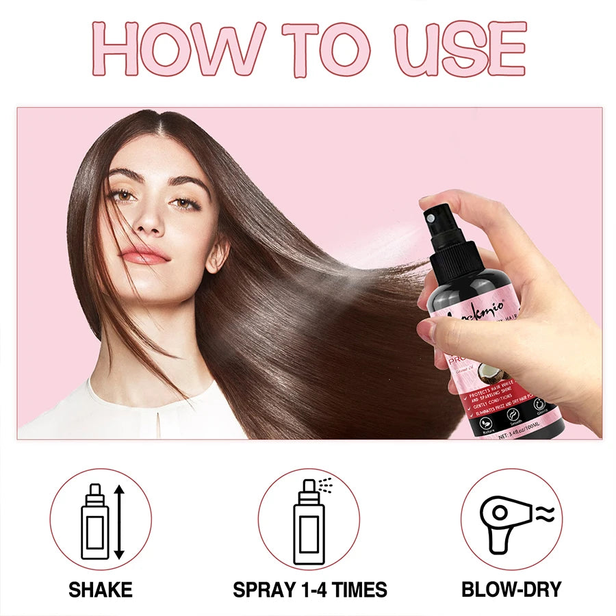 Thermal Protection Spray for Hair Heat Protector