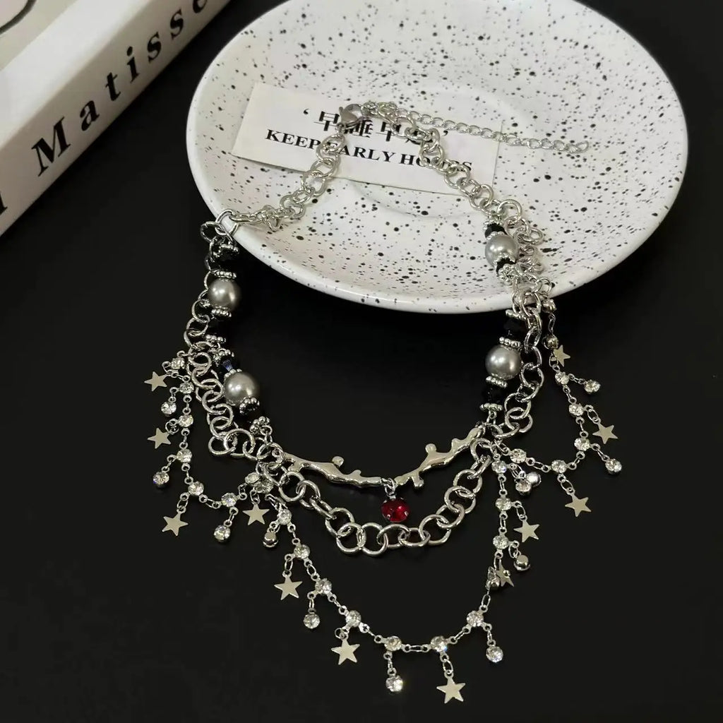 Multilayer Clavicle Chain Necklace Fashion Jewelry Choker Charms Necklaces Delicate Accessories luxury Gift