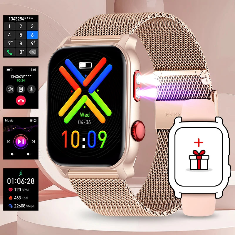 LIGE Smart Watch Answer Make Call Message Preview Sports Sleep Monitor