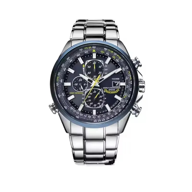 New Men Watches Business Multi-Function Fancy Round Luxury