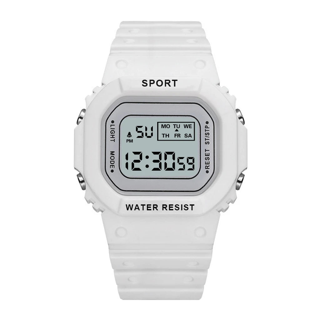 Sports Watch Boys Girls Student LED Electronic Watch
