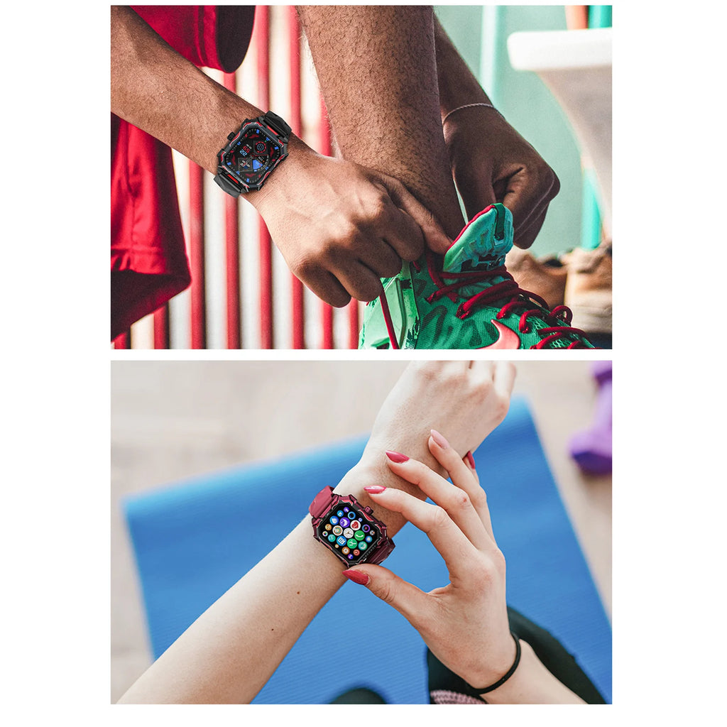 Smart Bracelet Sports Watch 1.96-Inch TFT LCD