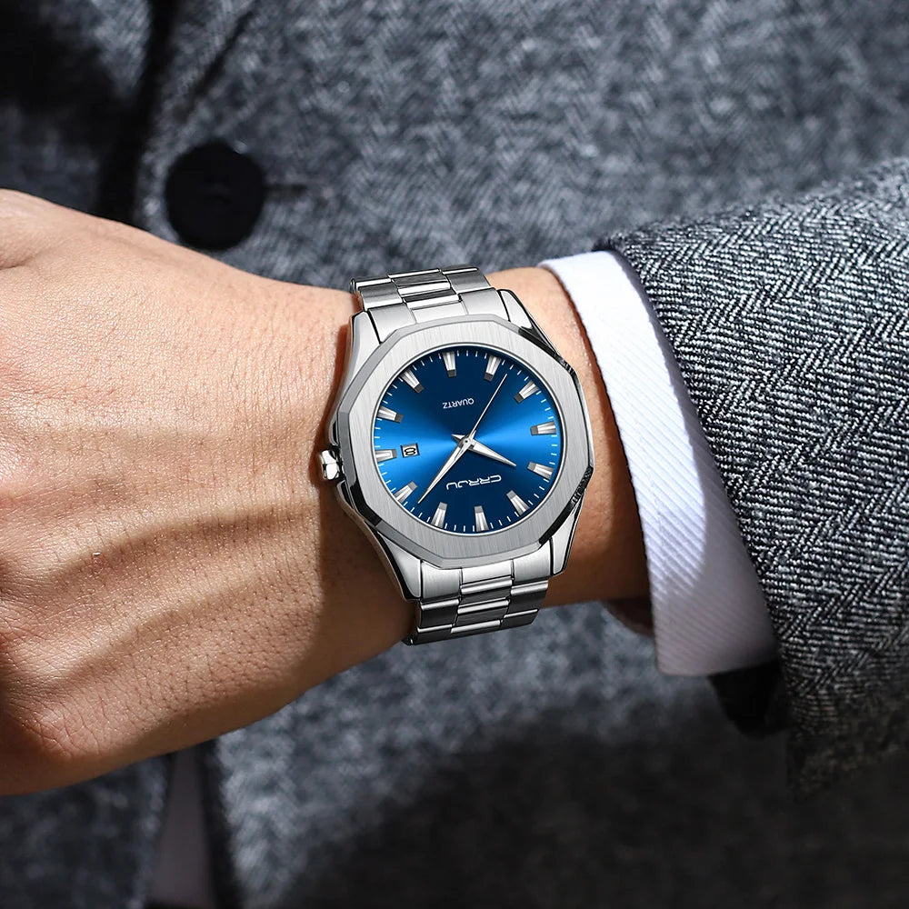 Watches for Men Classic with Date Business Dress Luxury Waterproof