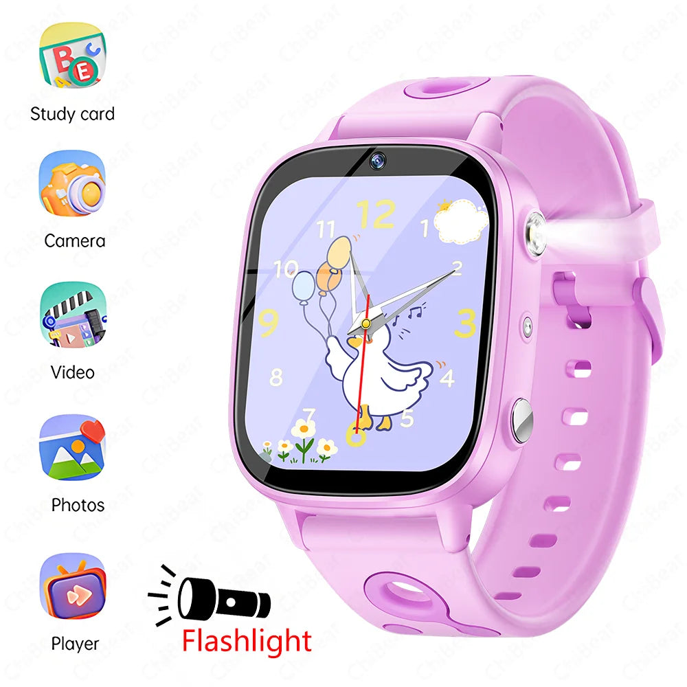 2025 New Smart Watch For Children HD Touch Screen Camera