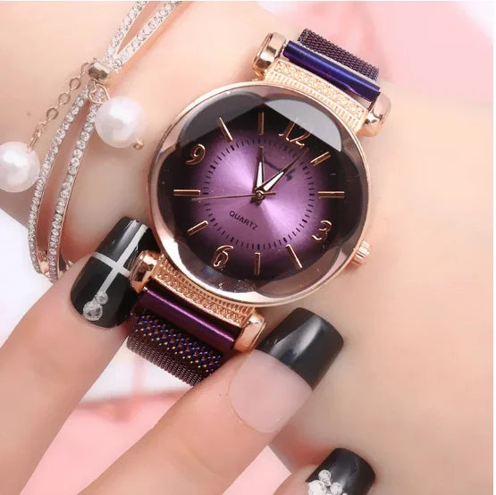 Luxury Fashion Women Watch Geometric Roman Numeral Quartz Ladies watch