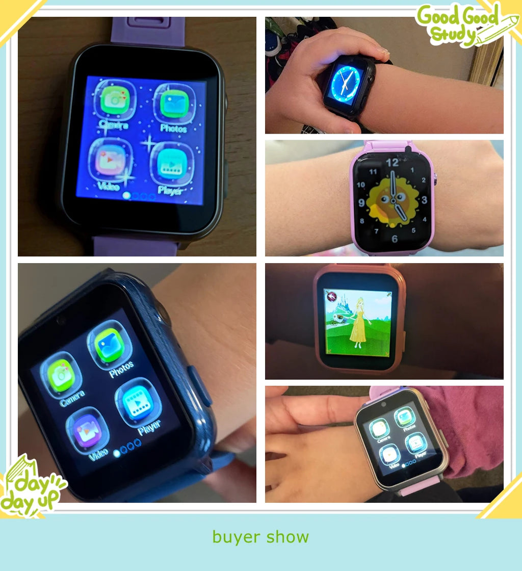 Children's Wristwatch 24 Games Kids Smart Watch Music Play