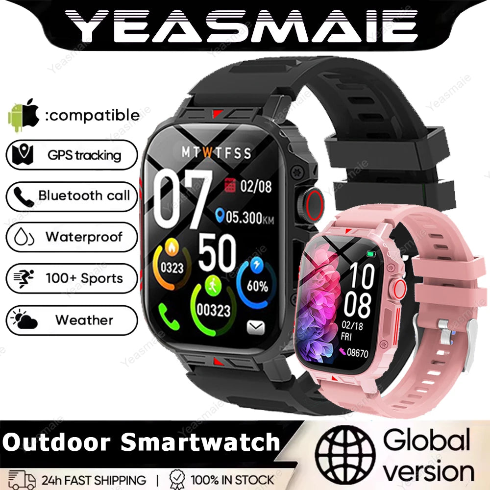 New Smartwatch 1.95 Inch Screen Health Monitoring Watches