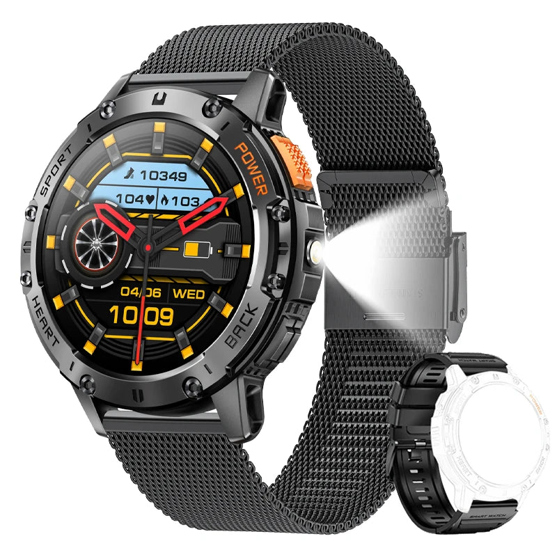 For Android ios New AMOLED Smart Watch