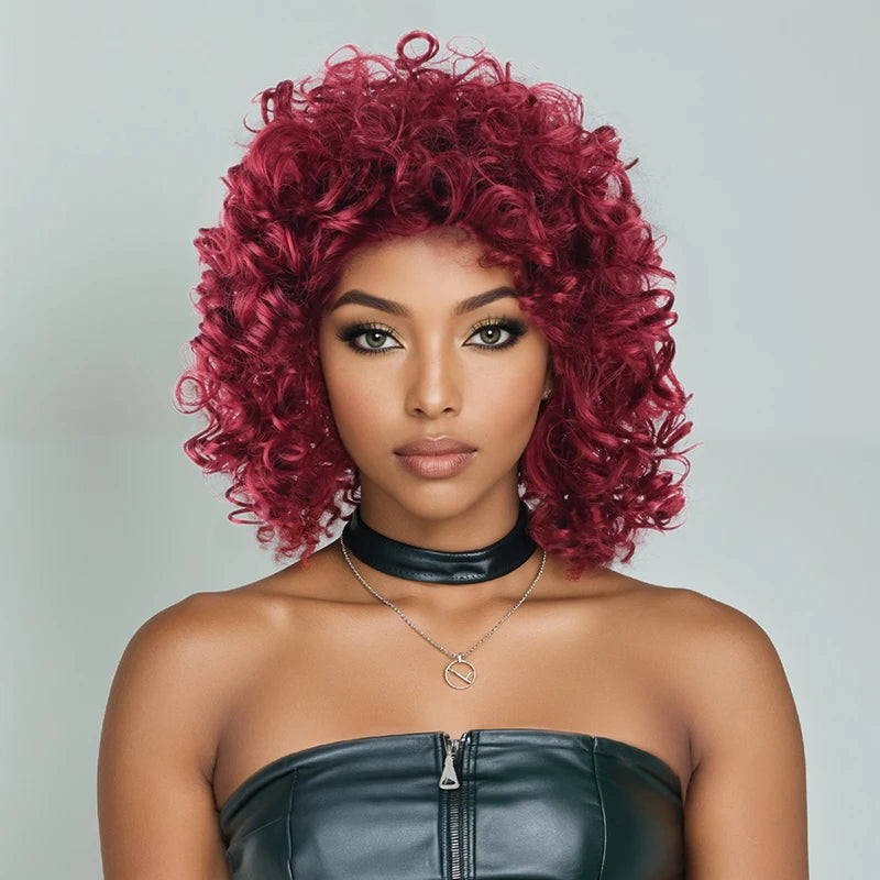 New European and American synthetic wig,