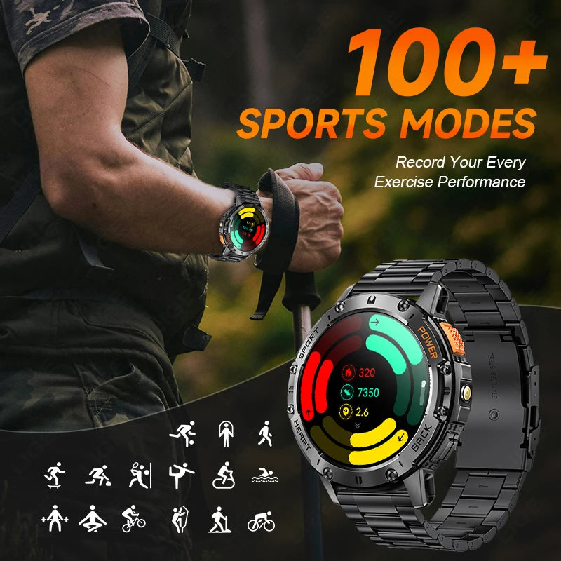 For Android ios New AMOLED Smart Watch