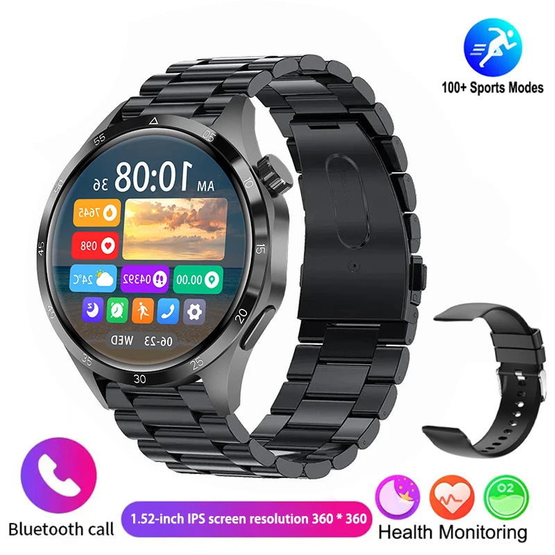 New Men's Smart Call Watch 1.52 inch IPS Screen