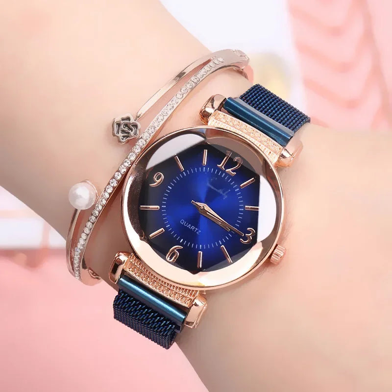 Luxury Fashion Women Watch Geometric Roman Numeral Quartz Ladies watch