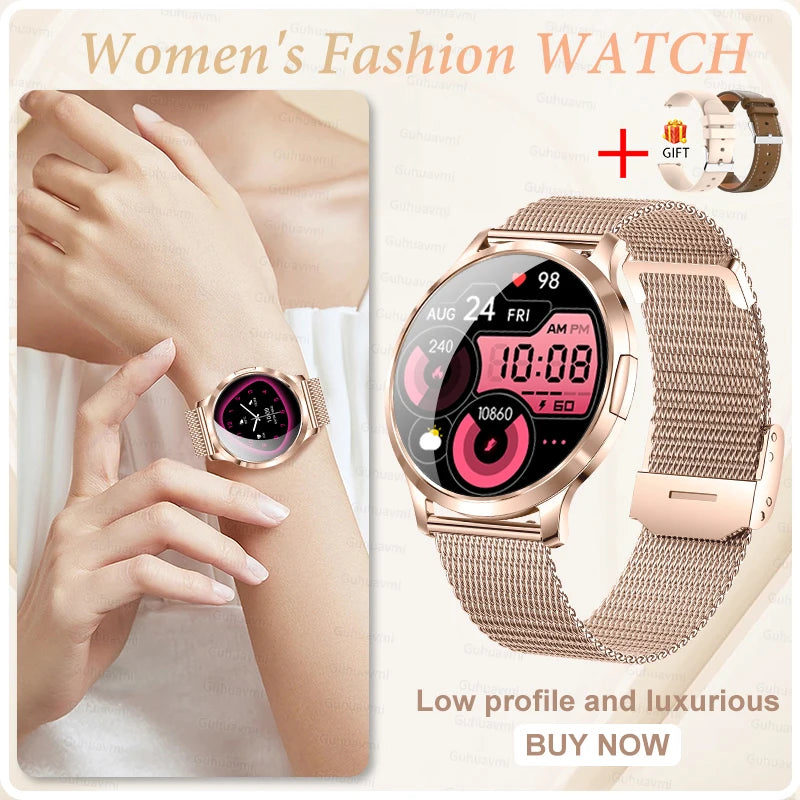 Smart Watch For Women AMOLED Screen Watches