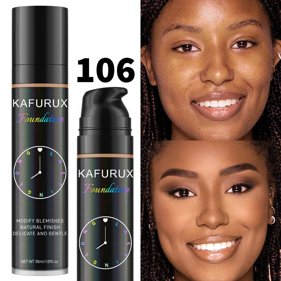 8 colors Liquid Foundation Effective Concealer Waterproof Sweat-resistant Face Korean Makeup Porfession Face Base Cosmetics Gift