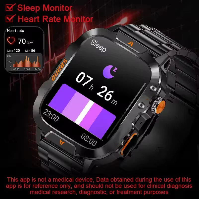 Xiaomi Military Smart Watch Men Waterproof Outdoor Sports Tracker