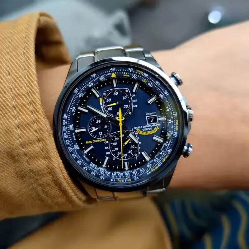 New Men Watches Business Multi-Function Fancy Round Luxury