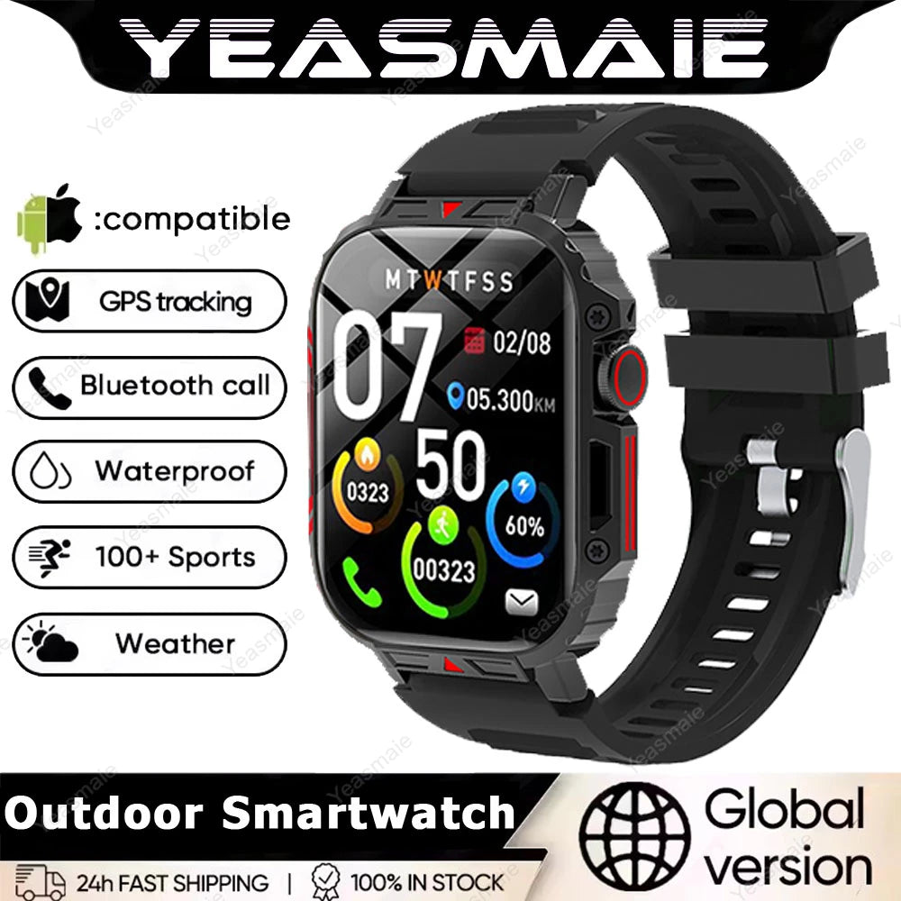 New Smartwatch 1.95 Inch Screen Health Monitoring Watches