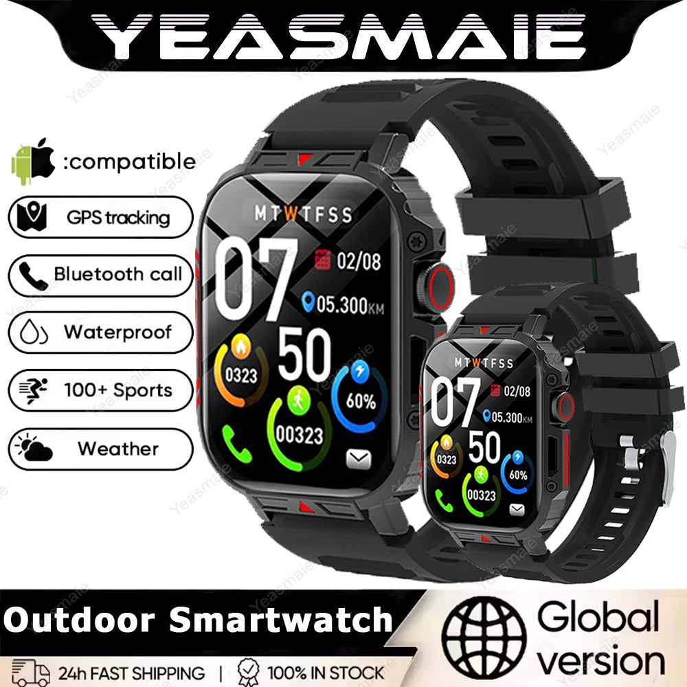 New Smartwatch 1.95 Inch Screen Health Monitoring Watches
