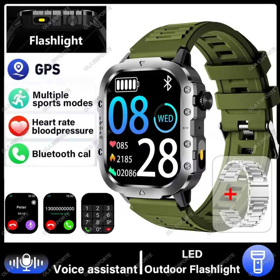 Xiaomi Military Smart Watch Men Waterproof Outdoor Sports Tracker