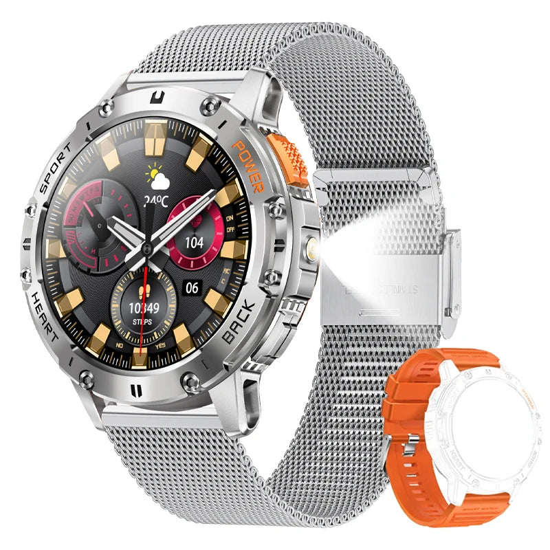 For Android ios New AMOLED Smart Watch