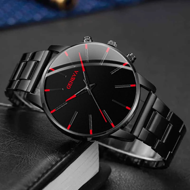 Stylish Men's Quartz Watch, Fashionable Business Men's Watch