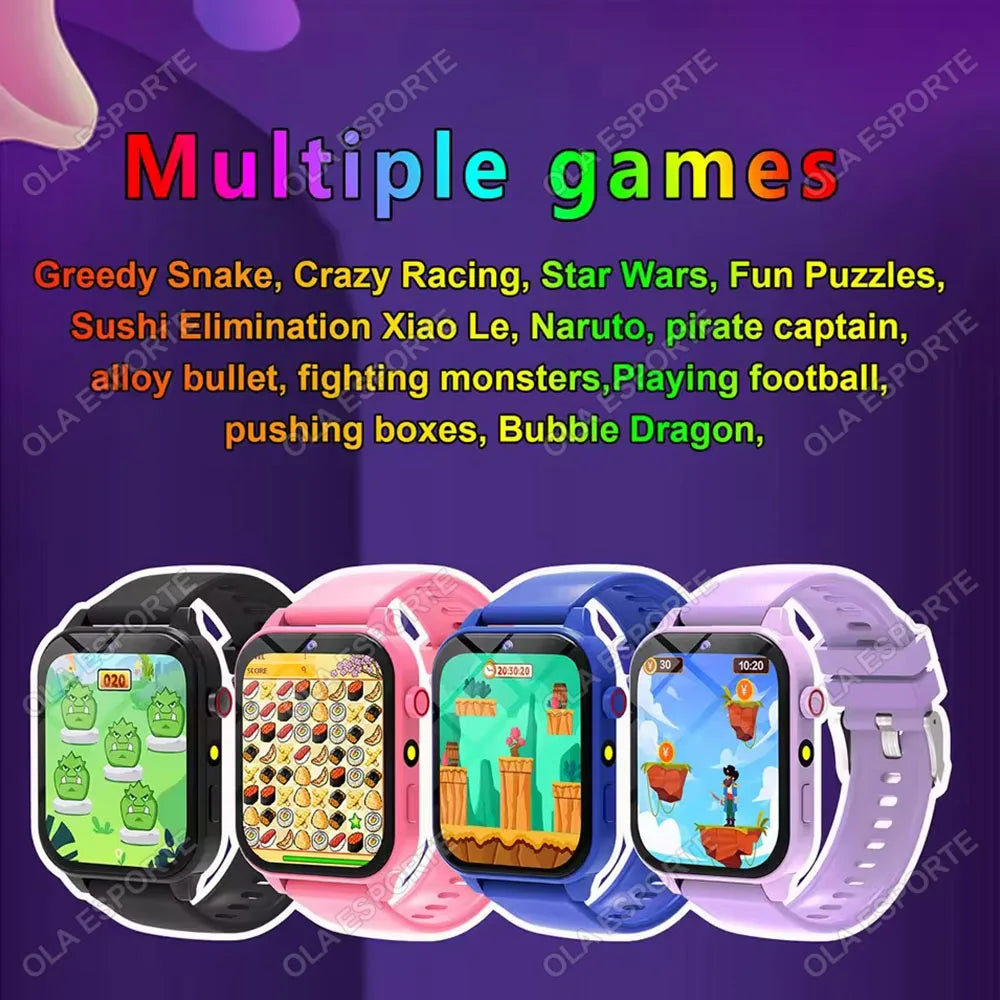 Children's Wristwatch 18 Games Kids Smart Watch
