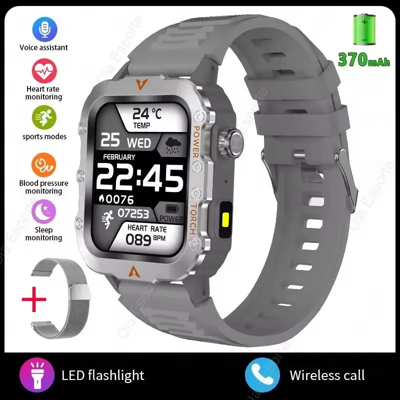 New GPS Sport Smart Watch Waterproof  BT Call