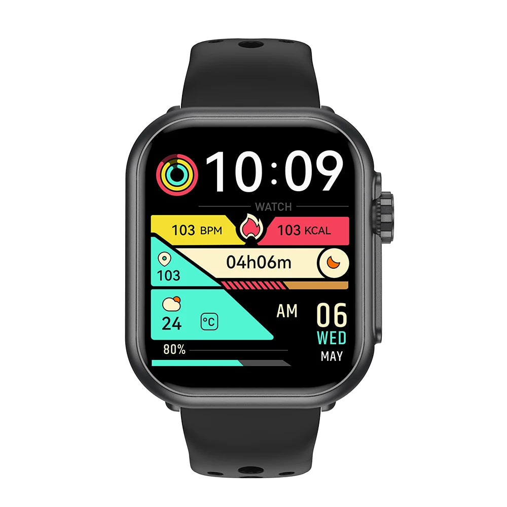 Smart Watch with 1.83-Inch Screen, 24-Hour