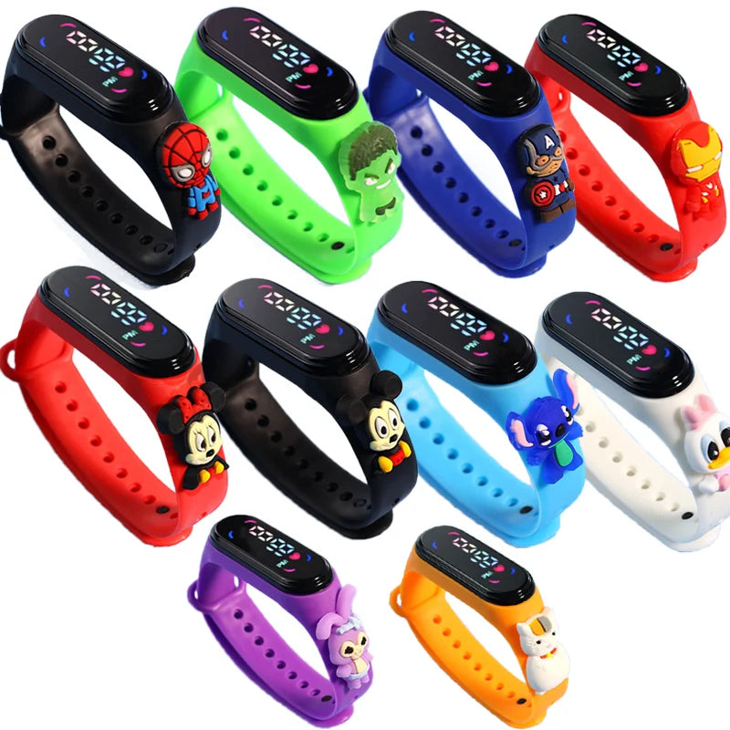 Fashion Mickey Children Watches For Electronic Bracelet Sports