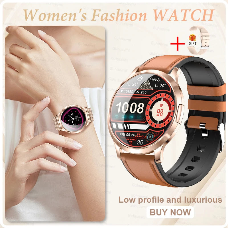 Smart Watch For Women AMOLED Screen Watches