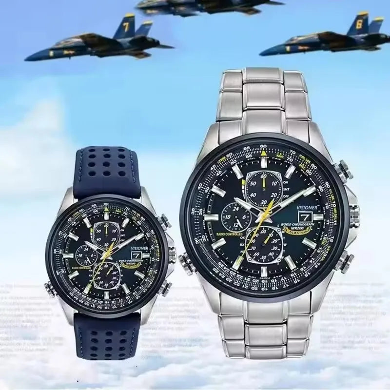 New Men Watches Business Multi-Function Fancy Round Luxury