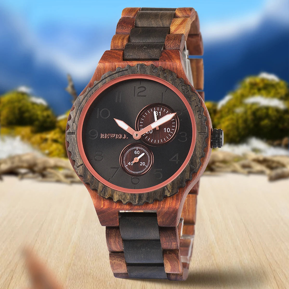 Wood Watches for Men Analog