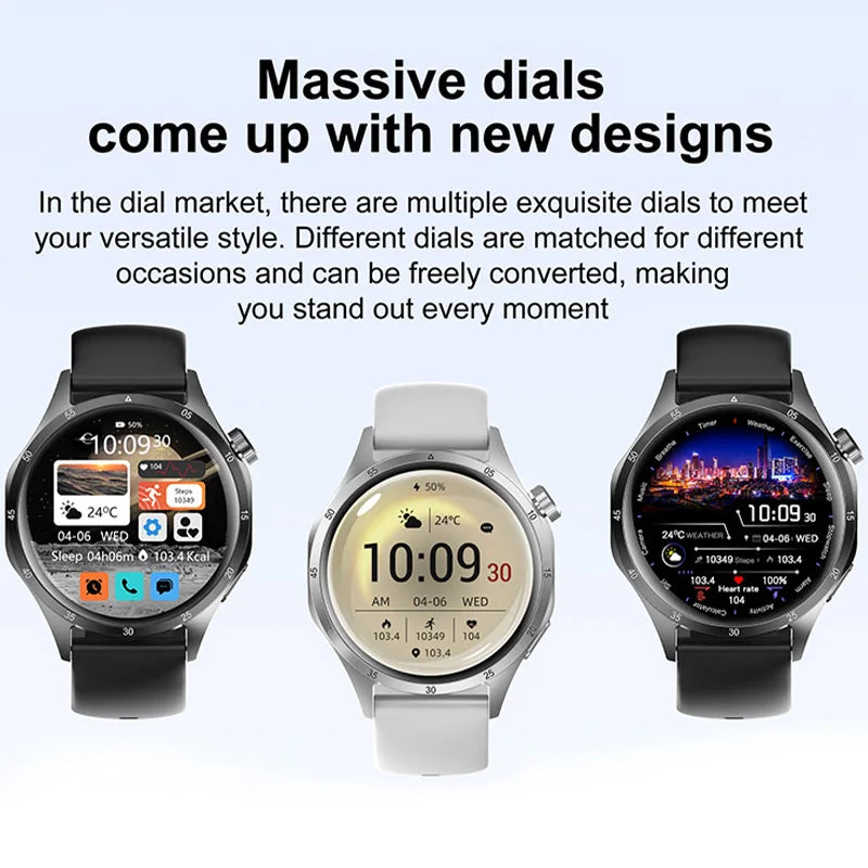 New Men's Smart Call Watch 1.52 inch IPS Screen