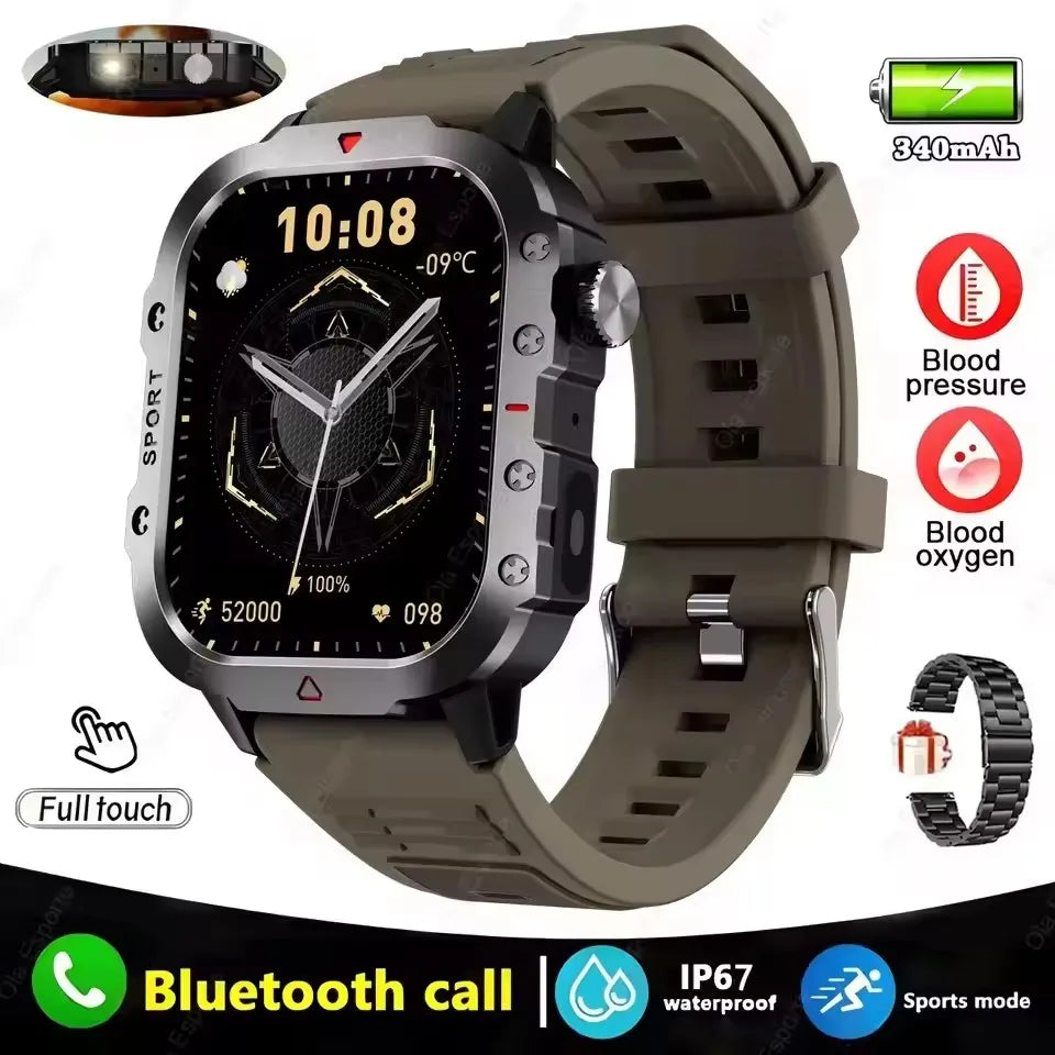 New GPS Sport Smart Watch Waterproof  BT Call