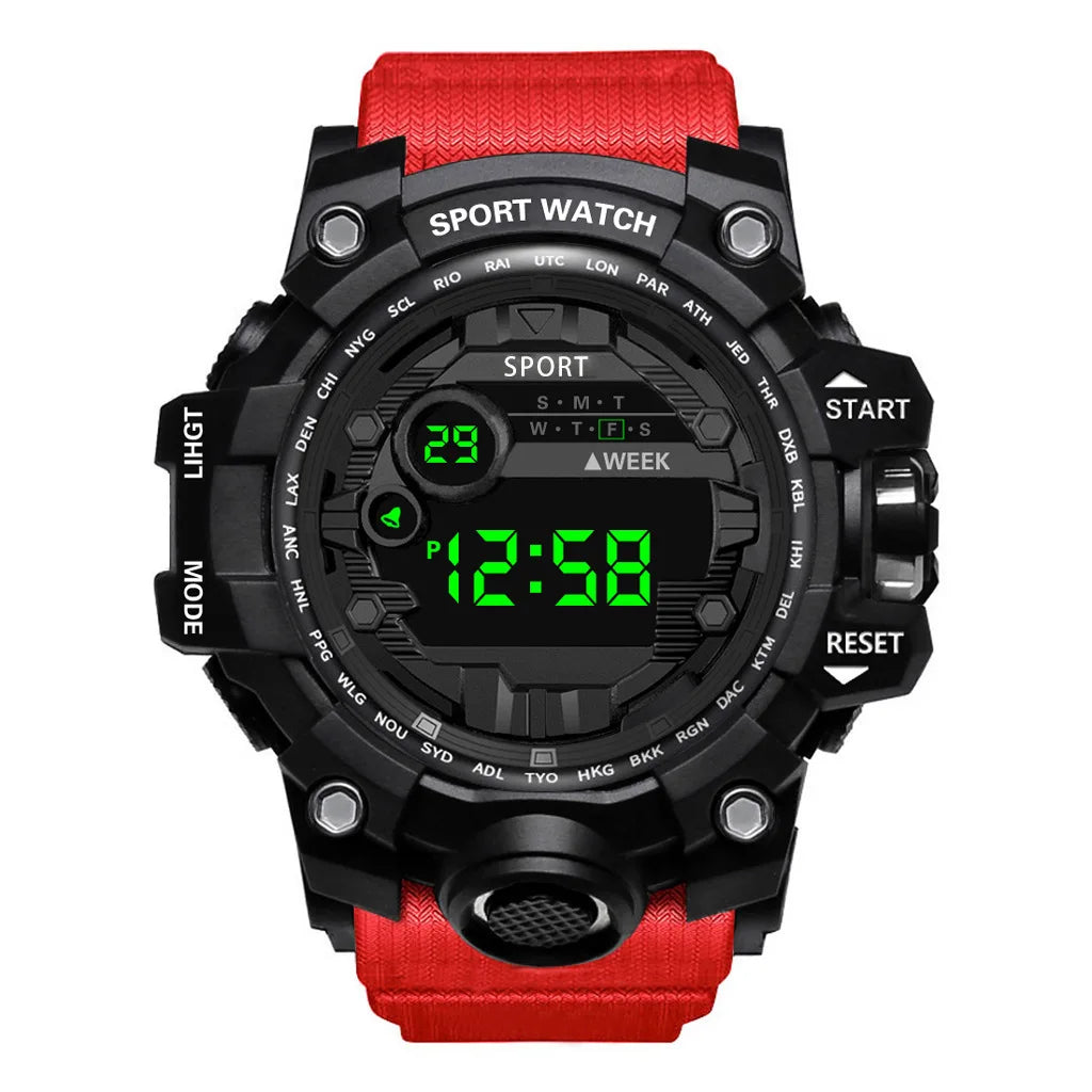 Men's Watch Fashion Sports Electronic Wristwatch