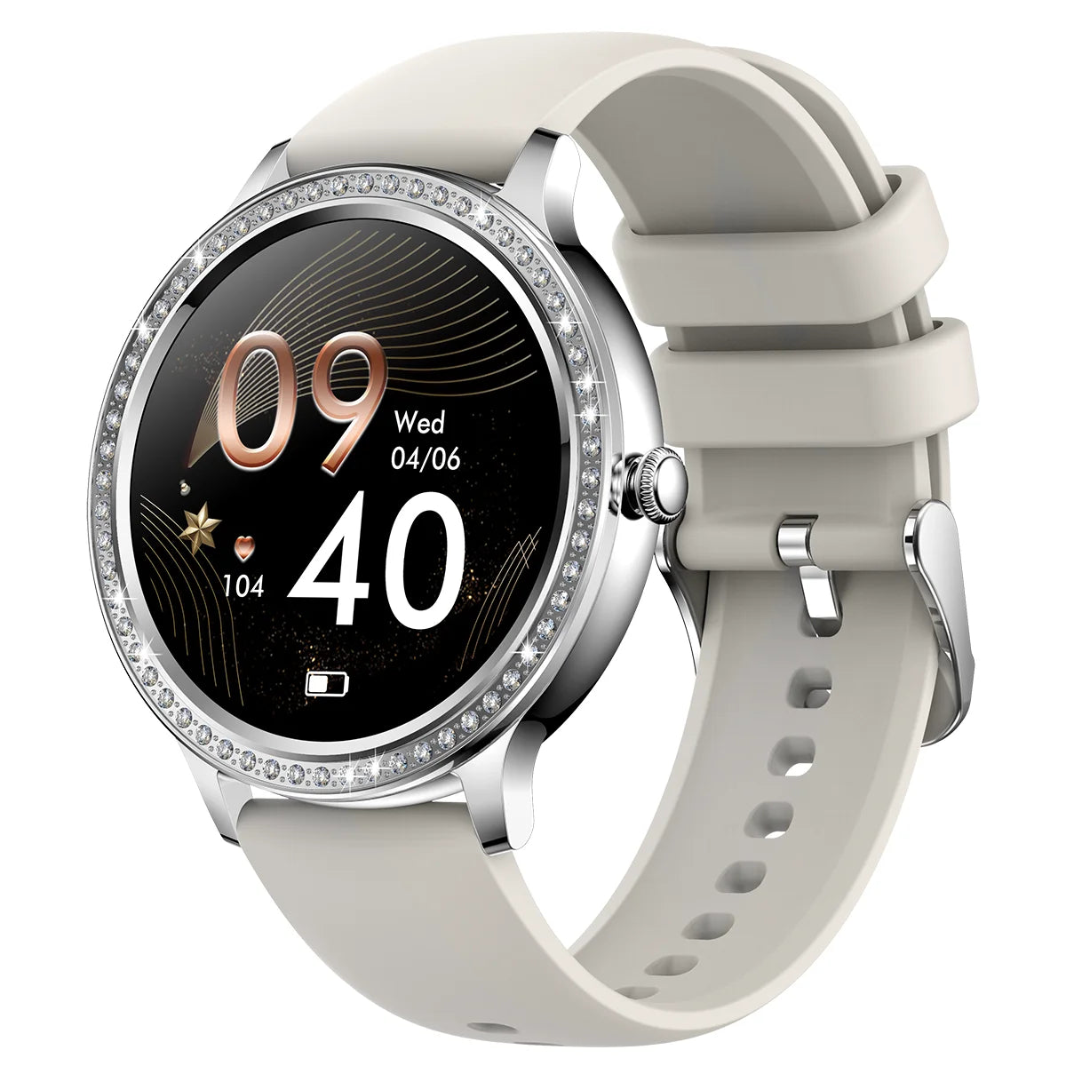 EIGIIS Smart Watch for Women 1.32” Full Touchscreen