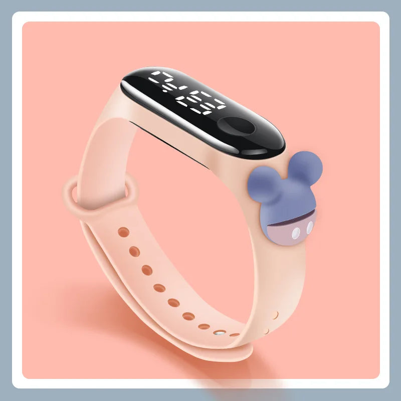 Fashion Mickey Children Watches For Electronic Bracelet Sports