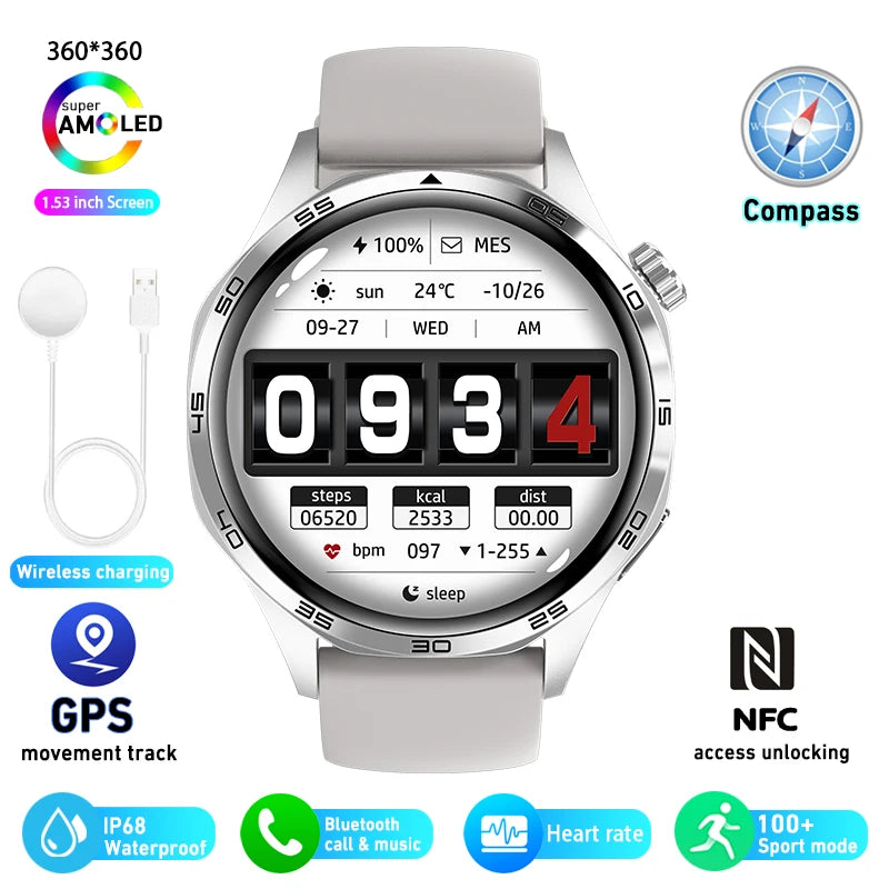 Smart Watch 5 Pro GPS NFC Smartwatch Men And Women
