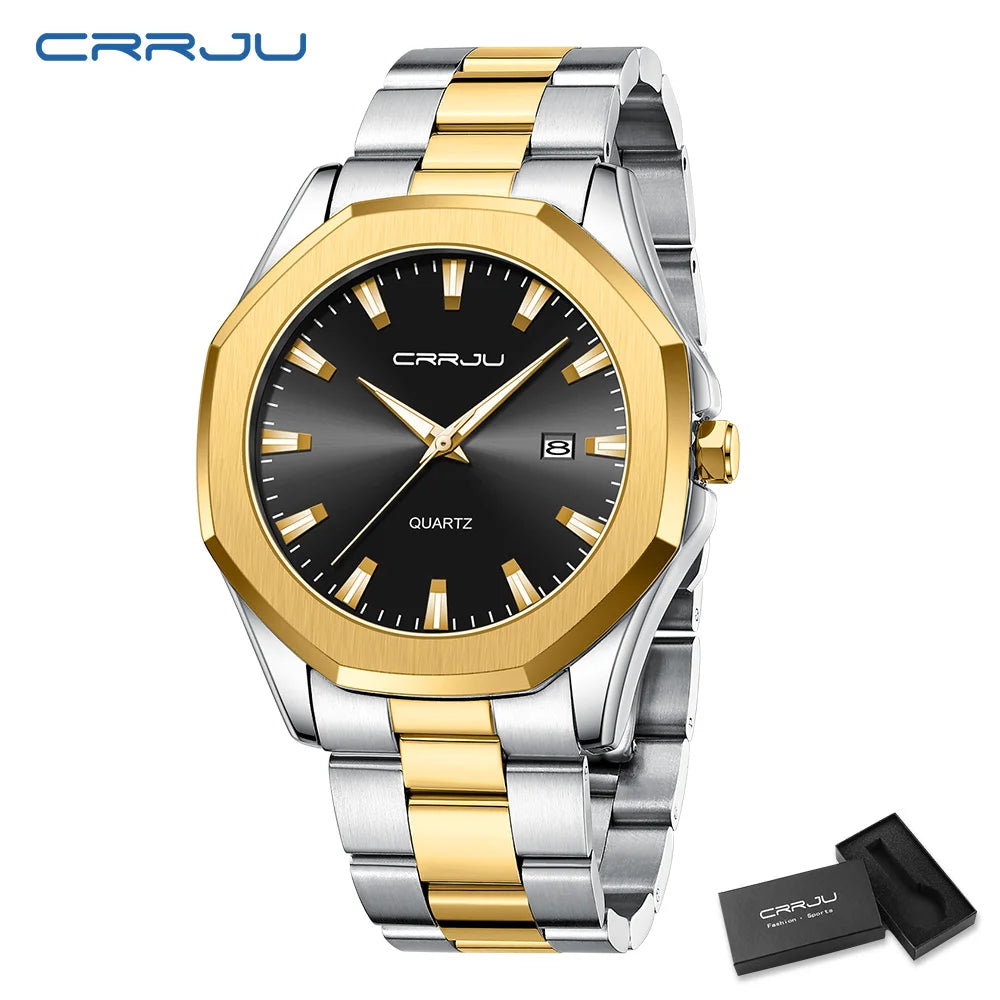 Watches for Men Classic with Date Business Dress Luxury Waterproof
