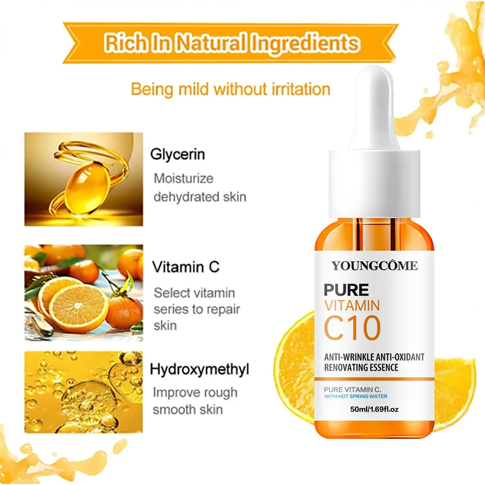 Vitamin C Facial Essence Hyaluronic Acid Dark Skin Brighten