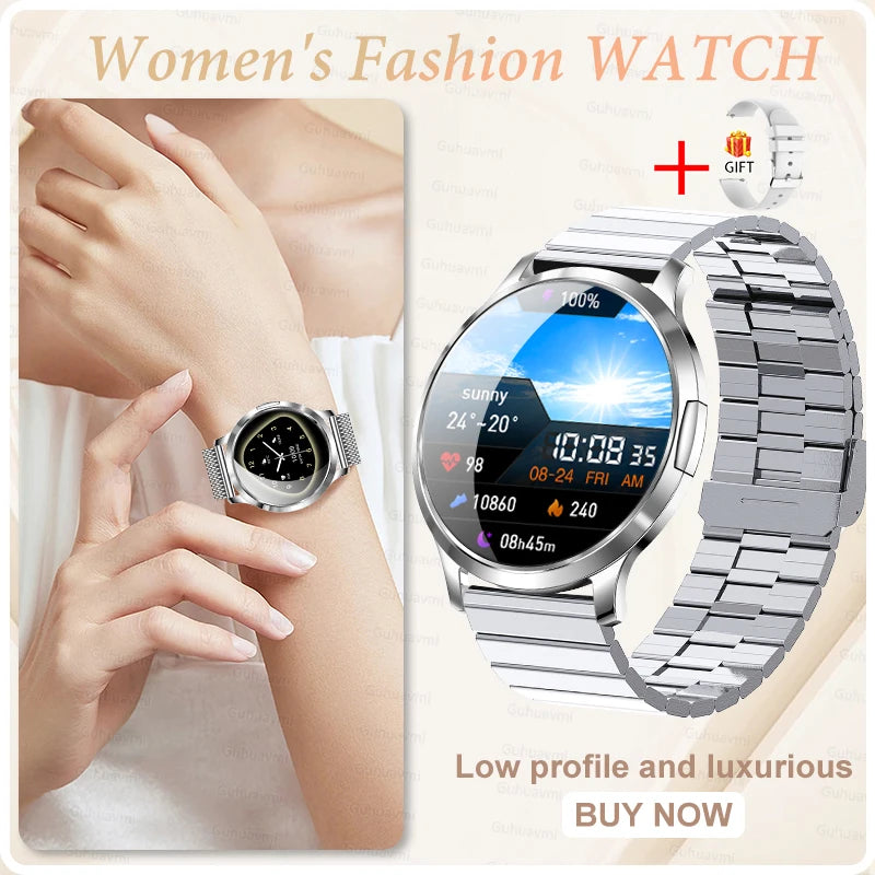Smart Watch For Women AMOLED Screen Watches