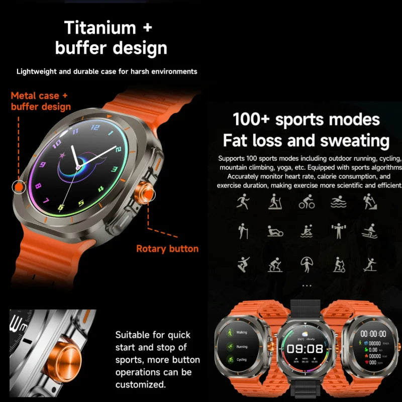 Outdoor Smartwatch Z7 Ultra with Android and IOS